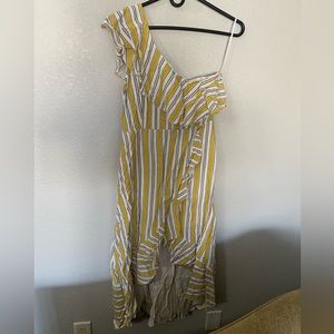 Lulus one shoulder dress